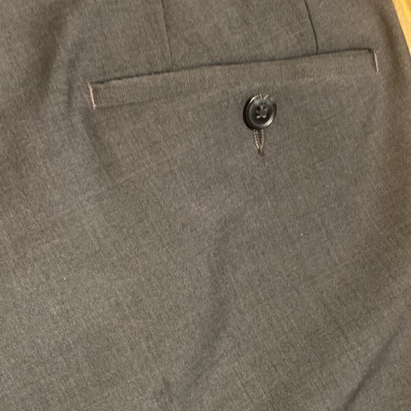 Bar lll Skinny fit 30x32 charcoal WOOL Blend Pockets flat front Men’s Pants - Picture 7 of 10